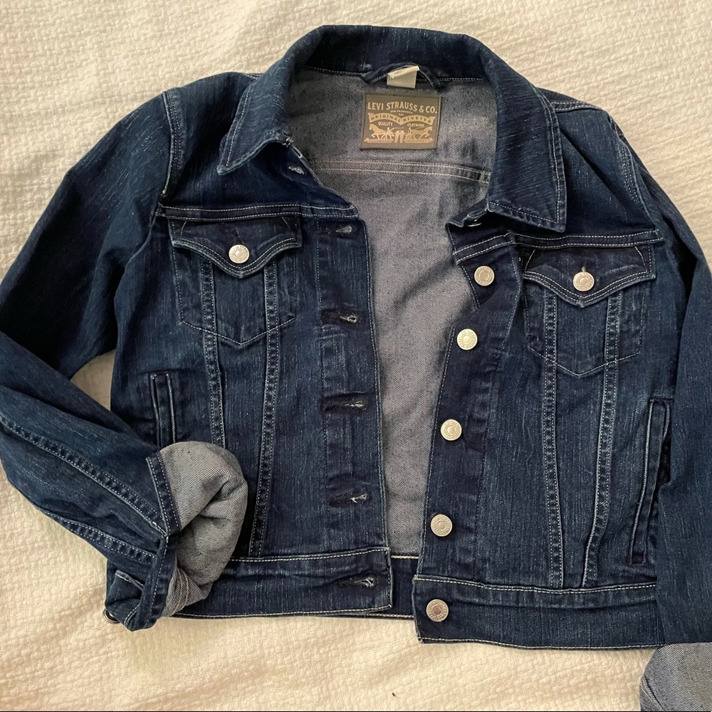 Levi Strauss Crop Denim Jacket